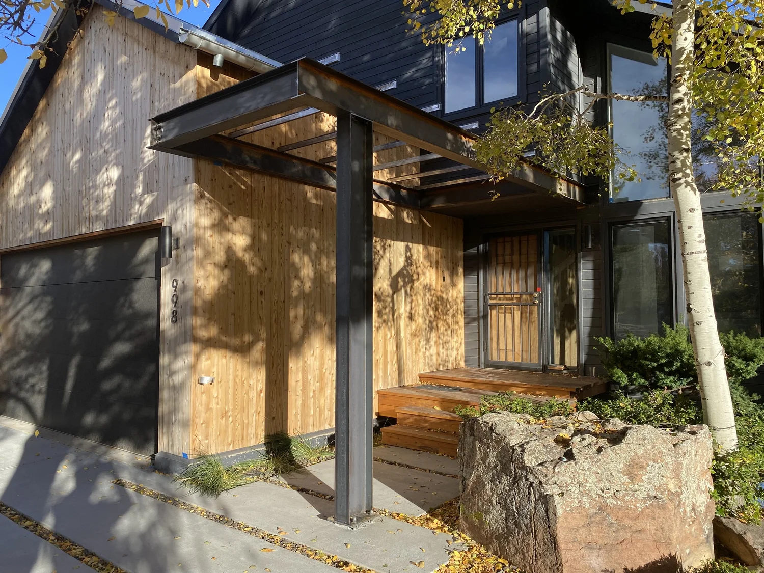 Custom metal work close-up