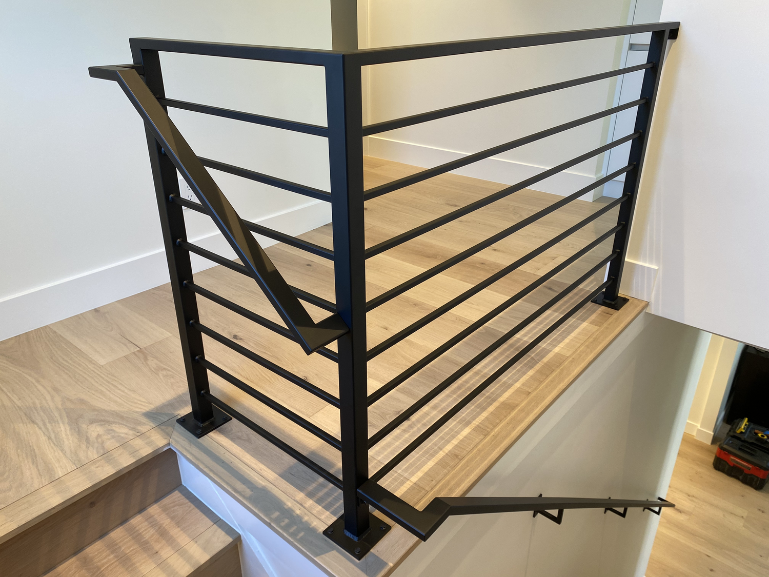 Metal fence and gate